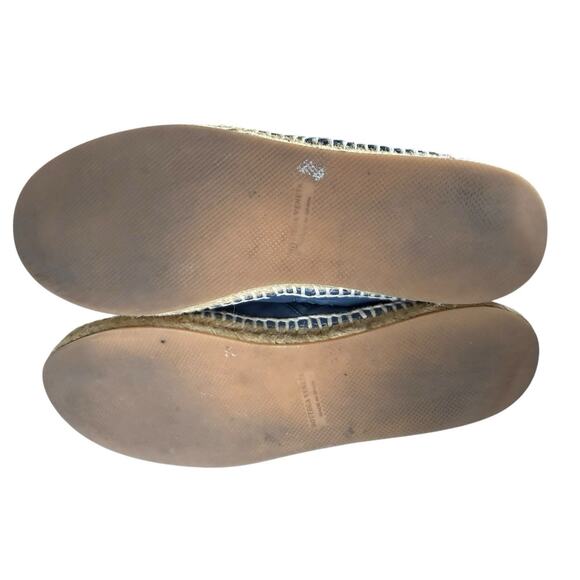 Bottega Veneta Gala Blue Leather Espadrilles Woven Slip-On Shoes Size 42 Men - Picture 10 of 11